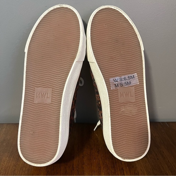 MADEWELL Leopard Print Dyed Calf Hair
Platform Sneakers. Women’s size 6.5. - Picture 11 of 14